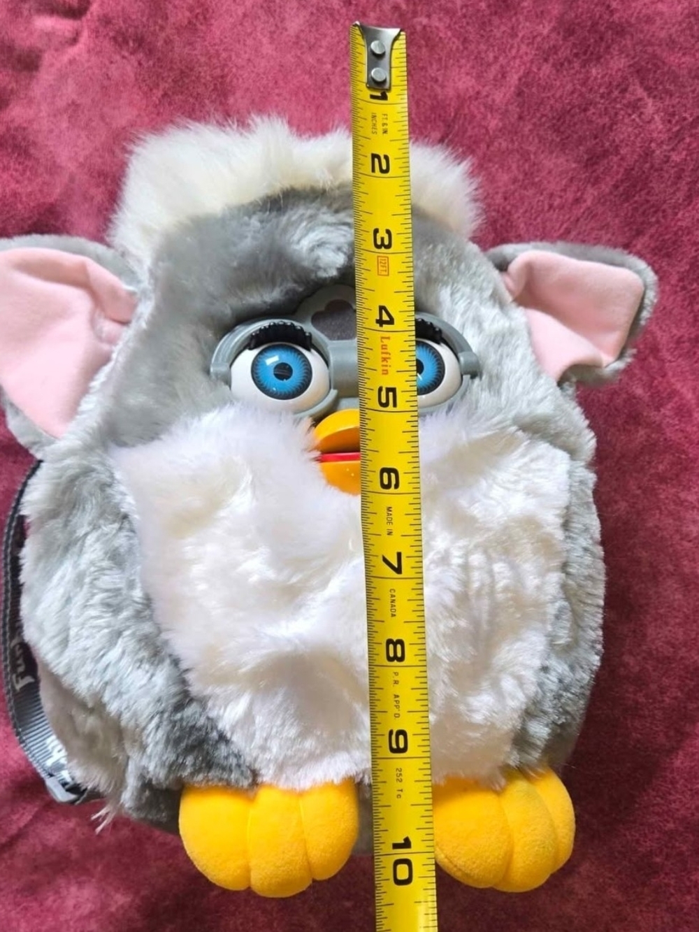 Vintage 1999 Tiger Electronics Plush Furby Backpack [Intetactive] - Picture 7 of 9